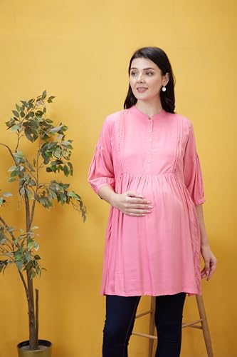 Image of AV2 Women's Cotton Regular Fit Maternity Maternity Wear