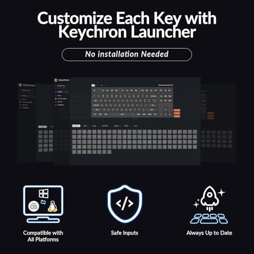 Image of Keychron K8 Version 2 TKL Wireless Mechanical Keyboard, QMK /Launcher Bluetooth 5.2 /Wired, RGB Backlit Shine-Through PBT Keycaps, Super Brown Switch for Mac Windows Linux (Hot-swappable)