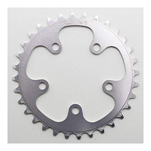 Fini les sauts de chaîne avec le plateau Type S PCD74 Stronglight 32 dents argent 3x9-10v