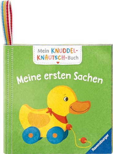 Mein Knuddel-Knautsch-Buch: Meine ersten Sachen; weiches Stoffbuch,...