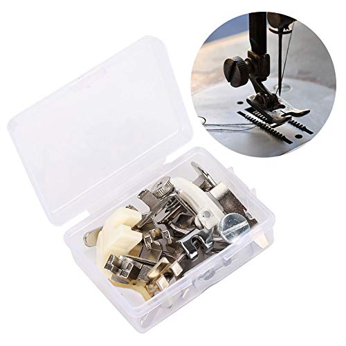 Set de pies para máquina de coser de acero inoxidable miniatura 6
