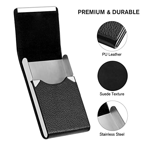 Image of Zibuyu Business Card Holder Metal Visiting Wallet Cards Holder