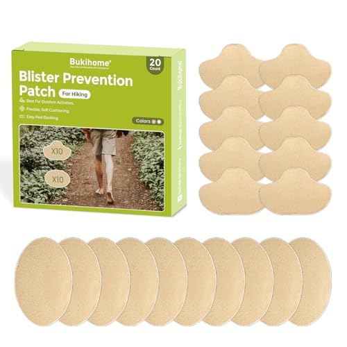 Bukihome Upgraded Foam Moleskin Pads