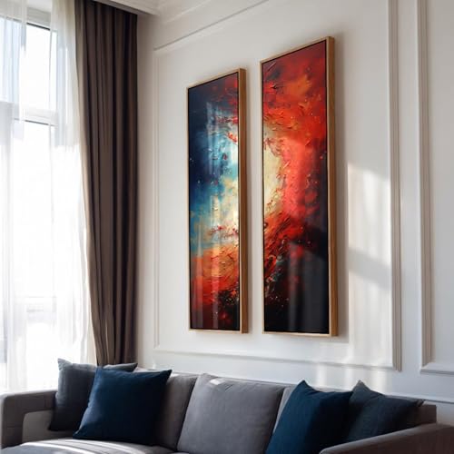 Affiche long format vertical XBTYKPB déco couloir 45x135cm - 4