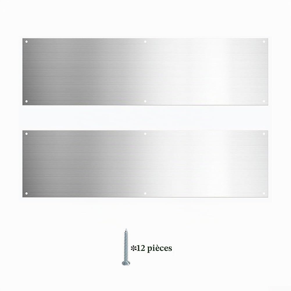 Plaque de porte, protection de porte extérieure, accessoire de rechange pour portes extérieures