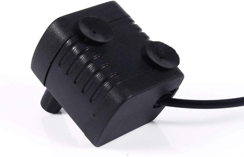 Haofy zatapialna pompa wodna Mini pompa wspomagająca z bezszczotkowym USB, pompa do studni z silnikiem DC do akwarium, basenu, stawu, akwarium, 150 l/h