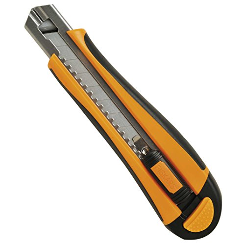 Fiskars Cutter Professionnel Usage intensif 18 mm, Orange/Noir, 1004620