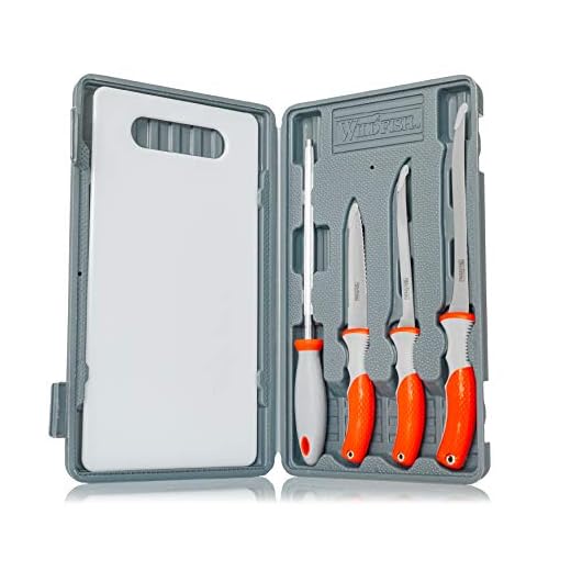 Wild Fish 6-peice Fish Fillet Set, Multipurpose Set Ideal for Cleaning Fish and Many Other Kitchen Tasks