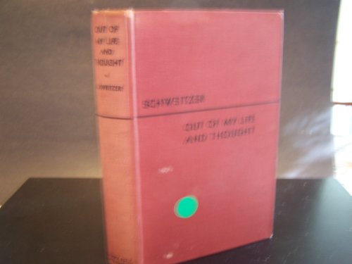 Out of My Life and Thought B001RBOZDO Book Cover