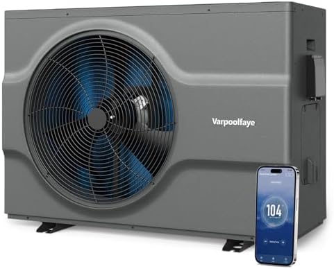 Varpoolfaye 120,000 BTU Inverter Pool Heat Pump (220V)