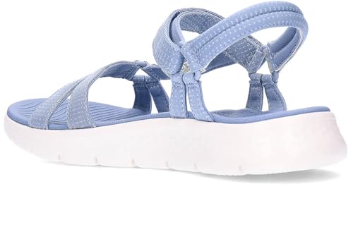 Image of SKECHERS Women's GO Walk Flex Sandal - Illuminate Hands Free Slip-ins Fisherman