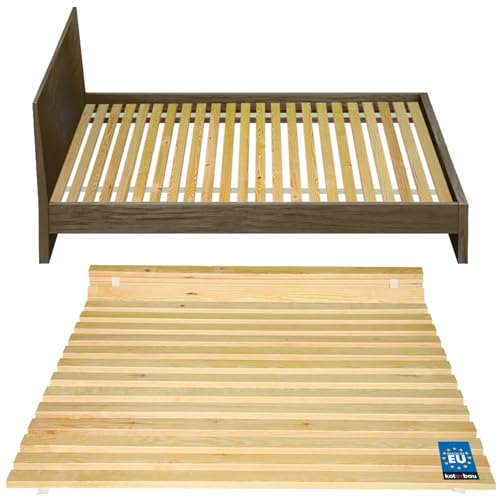 KOTARBAU® Lattenrost 140 x 200 cm - Holzlatten für Bett – Stabiler Rahmen - Optimale Luftzirkulation - Robuste Konstruktion - Ideal für Matratze