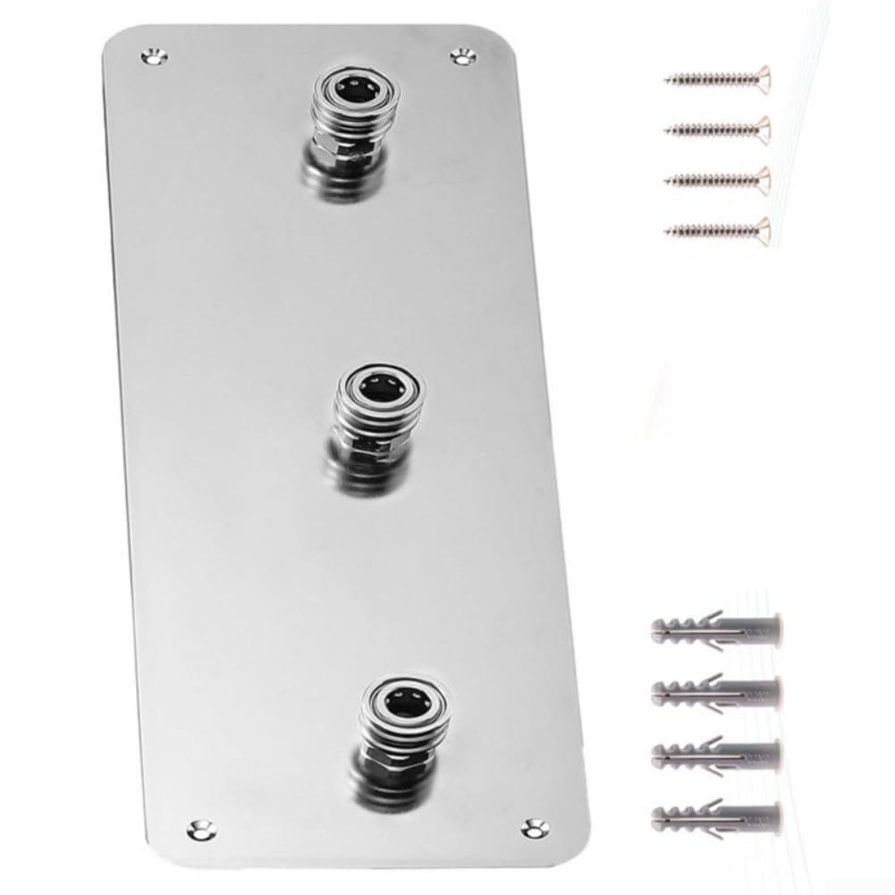 Organizador Boquillas Espuma para acero Inoxidable Plateado Organizador