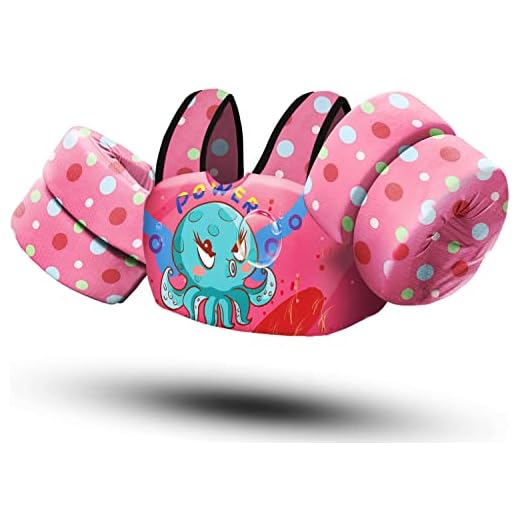 Swim Vest for Kids 30-60 Lbs Girls Boys Life Jacket with Double Security Buckle Floaties for Toddler from 2,3,4,5,6,7,8 Years Old Children