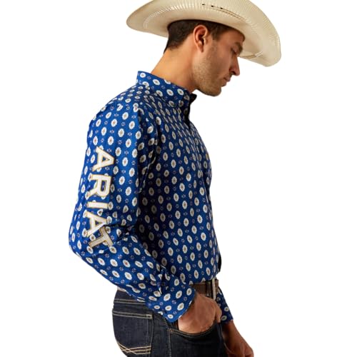 ARIAT Men's Team Dax Classic Fit Shirt4