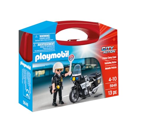 Playmobil Police Carry Case