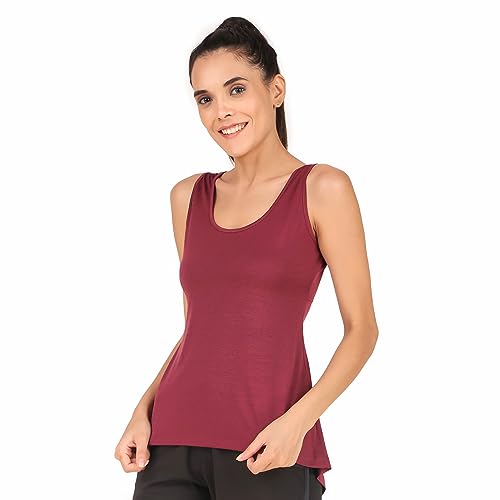 Image of ReDesign Apparels Women's Athleisure Dri Fast Workout Sleeveless Top Sports Gym Tshirt