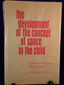 Hardcover The Development of the Concept of Space in the Child Book