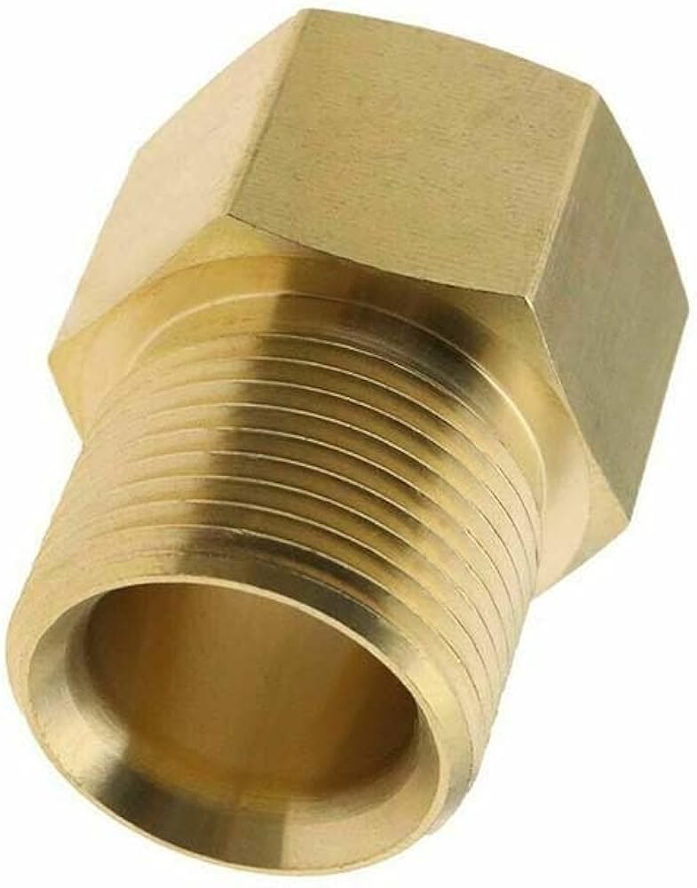 Conexión En T De Latón Para Tuberías - 1/8" NPT, 1000 PSI