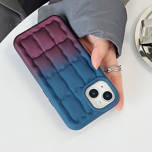 Coque antichoc doudoune dégradée pour protection appareil photo iPhone 12 Pro