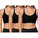 Brassières Femme Soutien-Gorge sans Couture Rembourré Confortable Respirant pour Quotidien Sport Yoga Bra sans Armature-Nouveau Bras Soutien-Gorge Bretelles Réglables
