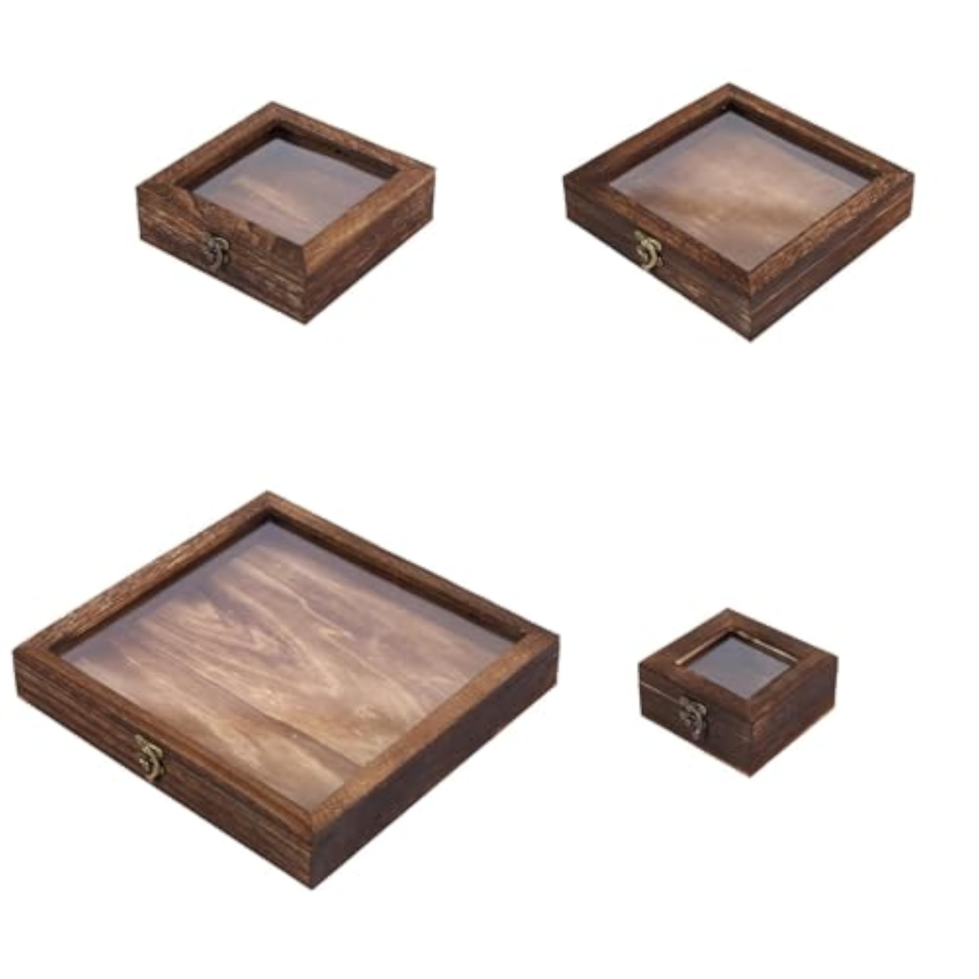 Retro Design Wooden Jewelry Storage Box