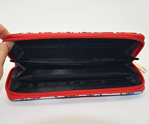 Rondlaho Kawaii Pu Zipper Wallet Purse Bag Accessories Money Holder Money Purse Credit Card Holder Pouch for Girls Woman CQB-6C2