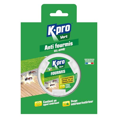 Kapo 3128 - Gel de cebo para hormigas 10 g - 100% verde natural