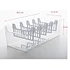 BranQ - Home essential Kruidenhouder, keukenorganizer, set van 2 stuks, transparant, BPA-vrij, kunststof PP, 30,7 x 11,3 x 8 cm (l x b x h) 5901098048903 - Image 3