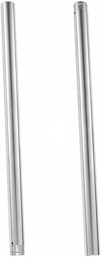 Shocks Dirt Bike Front Inner Tubes Shock Pipes Silver Pair For RZ 250R RZ250RR 1984-1985 35x598mm 51L-23110-00