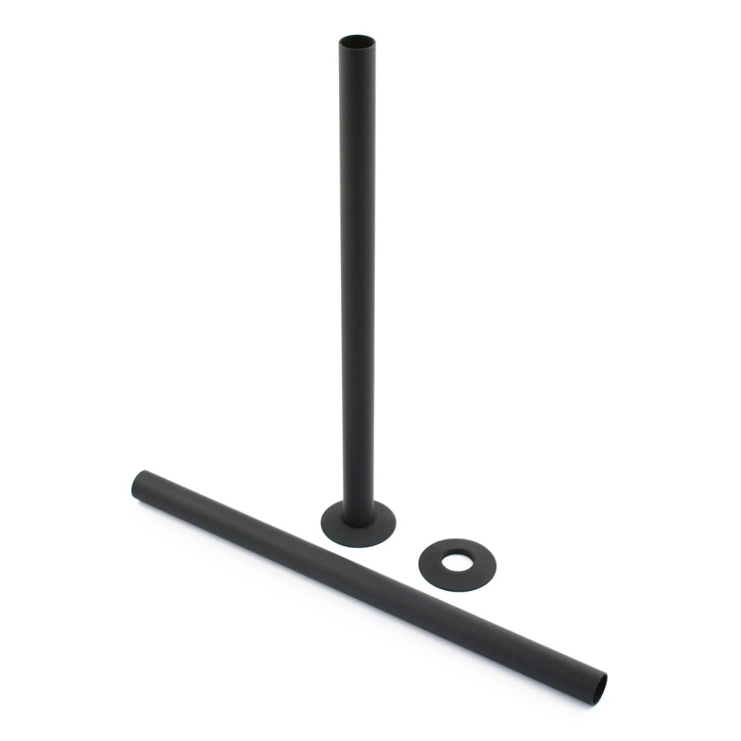Hot Flow Textured Black | 300Mm Pipe Shroud/Sleeve (Pair) (Textured Black)