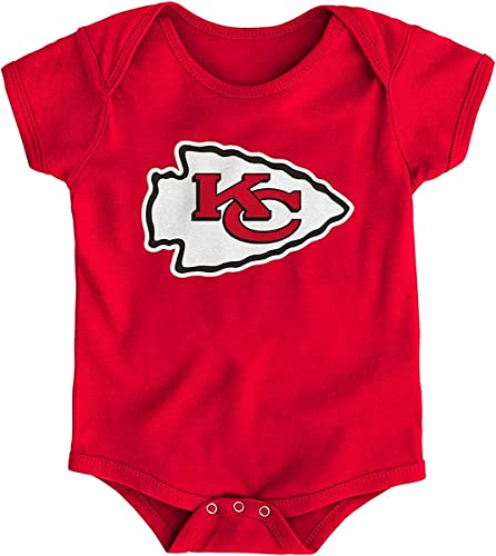 Image of Outerstuff NFL Newborn & Infants 0-24 Months Official Primary Logo Onesie Bodysuit Creeper Romper