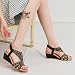 Imagen de Genérico Sandalias Cuña Mujer Para Damas Zapatos De Banda Elástica Bohemias Casuales Playa  Azules Plastico Azul Marino Cuñas Blancas Rosa Palo Tacon Verano Agua Hippies Plataforma