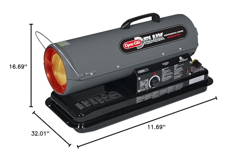 Dyna Glo Delux KFA80DGD 80,000 BTU Kerosene Forced Air Heater