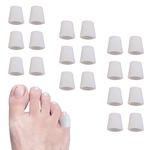 Imagen de 10 Pares Separador de Dedos Pies, Protectores de Dedos Pies de Silicona para aliviar el dolor de callos, ampollas, dedos en martillo, etc. para hombres y mujeres