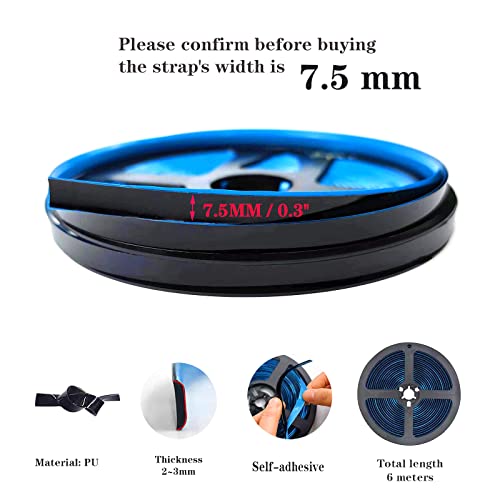 Selbstklebend Flexible Zierleisten Selbstklebend, zum Herd, Waschbecken, Toilette, Fliesenrand, Wandecke, Fußleiste, Boden (schwarz)