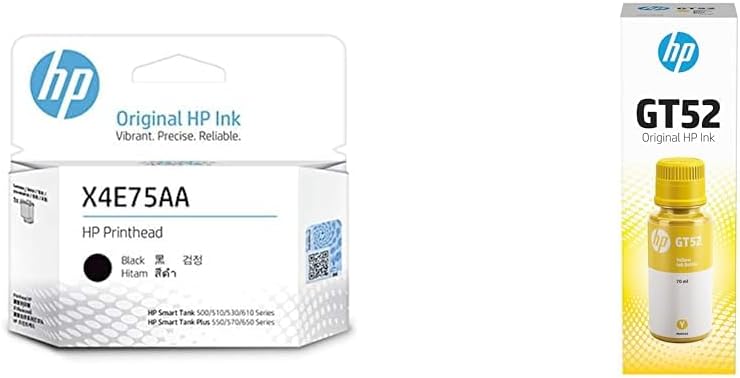 HP X4E75A Black Inktank Printhead