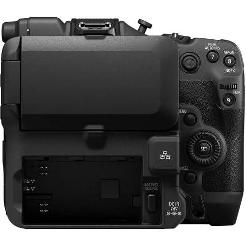 Canon EOS C80 Cinema Camera – Full-Frame 6K RF-Mount Camera with BSI Sensor, C-Log 2/3, Built-in ND Filters & Dual Pixel AF (6389C002) + 64GB Memory Card
