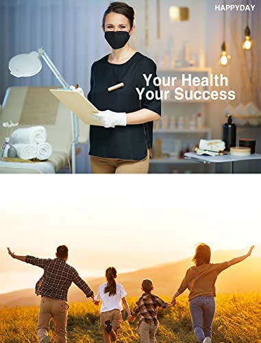 Happyday A Set Of 25 Packages Made In Korea Kf94 Micro Dust Protection Black Face Mask For Child thumb #1