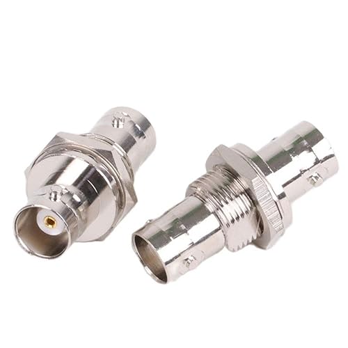 Conector BNC hembra a hembra para panel de chasis pack de 10 unidades 2
