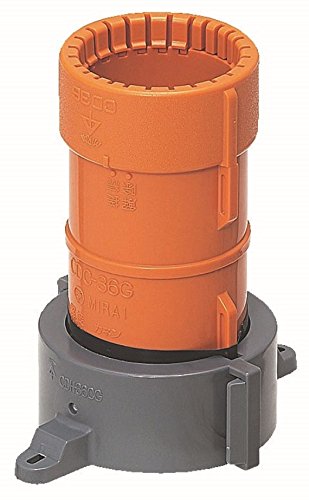 Mirai Industry CDH-36CG Temporary Frame Coupling G Type CD Single Layer Corrugated Tube 36 Price for 1 Piece