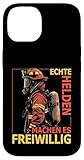 Echte Helden Machen Es Freiwillig Ehrenamt Feuerwehr Hülle für iPhone 14