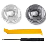 MAXWIN オートライト センサーカバー 感度を調整 トヨタ ダイハツ レクサス 汎用 車 対応 自動調光 直径 18mm 半透明 コンライトセンサー クリア グレー カスタム パーツ 自動車部品 取り外し アクセサリー 取付簡単 2個入り K-SECOV01