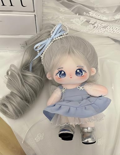 AMITD 20cm Plush Doll with Skeleton,Cute Anime Cotton Dolls,8 inch,Kawaii Dress up Collection Gift (K) AMITD 20cm Plush Doll with Skeleton,Cute Anime Cotton Dolls,8 inch,Kawaii Dress up Collection Gift (K)