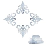LuckyOpt 20pcs Wall Art Stickers, 2.8' Removable 3D Acrylic Mirror Stickers Decor, DIY Self-Adhesive Mirror Decals for Background/Window/Cupboard (20p,7cm, Silver)