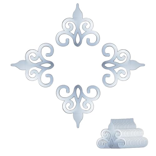 LuckyOpt 3D Acrylic Mirror Stickers