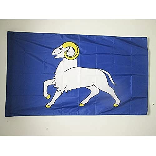AZ FLAG, Cornouaille Flag, 2x3 Ft, Cornwall Banner with Sleeve, 100% Polyester, Fade Resistant, Vivid Colors, 2' x 3' Feet