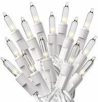 Algopix Similar Product 3 - Prextex Christmas 100 Clear White Wire