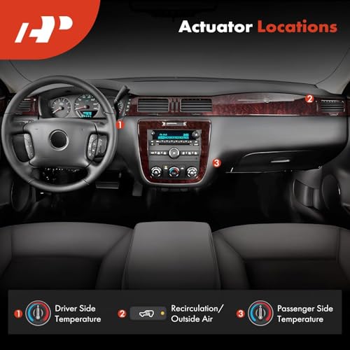 image for A-Premium HVAC Heater Blend Door Actuator Replacement for Chevrolet Co