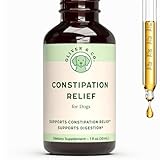 Dog Constipation Relief - Constipation Relief for Dogs - Helps to Gently Relieve Constipation, Soften Bowel Movements, & Much More - Dog Laxative - Pet Stool Softener - 1 fl oz - Bacon Flavor